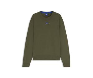 Hugo Men's San Casey-cp Knitted Sweater, Open Green, XXL