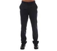 Hugo Mens Simmons202 Trousers - Dark Blue - 40R - Dark Blue - 74% Virgin Wool/17% Polyester/9% Polyamide
