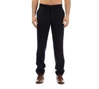 Hugo Mens Simmons202 Trousers - Navy - 30R - Navy - 74% Virgin Wool/17% Polyester/9% Polyamide