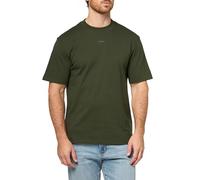 HUGO Men's Small Center Logo Jersey Short Sleeve T-Shirt, Hunter Green, XL