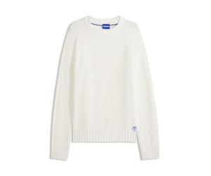 HUGO Mens Sonnee Relaxed-fit Cotton Sweater with Raglan Sleeves