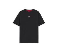 Hugo Split Logo 10270756 01 Short Sleeve Pyjama T-shirt Black 2XL Men