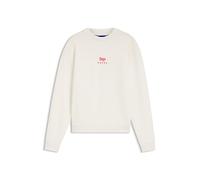 HUGO Men's Sweatshirt, Open White 121, L