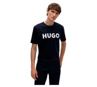 HUGO Men's T-Shirt, Modern, Dark Blue405, M