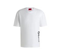 Hugo Men's T-Shirt Rn Relaxed 10250129 01 Beach_T_Shirt (Pack of 1)