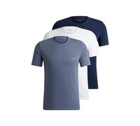 HUGO Mens T-Shirt RN Triplet P Three-Pack of Cotton Underwear T-Shirts