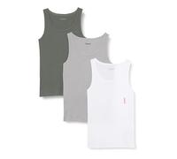 HUGO Men's Tank Top Tripl. Pack 10273178 Vest, Open Miscellaneous 990, S