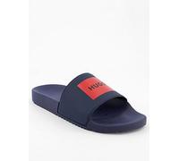 HUGO Slides with logo strap - Style Timein_slid_ph_N, 50548061 Dark Blue 12