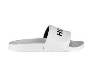Hugo Men's TimeIn_Slid_pdemlg 10281770 01Slide Sandals, White, 9.5 UK