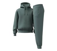HUGO Men's Tracksuit_DapoDayote Sweatshirt, Dark Green307, S