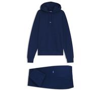 HUGO Cotton tracksuit set with blue logo patch - Style Tracksuit_NalonsoNap, 50522369 Dark Blue M