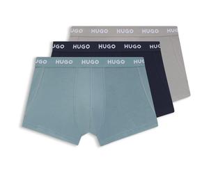Hugo Mens Trnk Triplet Pk in Open Blue - Size Small