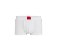 HUGO Mens Trunk Edge Red-Logo Trunks with a Regular Rise