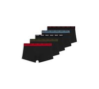 HUGO Mens Trunk Five Pack Five-Pack of Logo-Waistband Trunks in Stretch Cotton