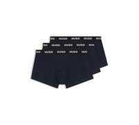 Hugo Men's Trunk Triplet Pack Boxer Shorts, New-Navy410, XXL (Pack of 3)