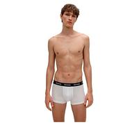 Hugo Men's Trunk Triplet Pack Boxer Shorts, New-White100, XL (Pack of 3)