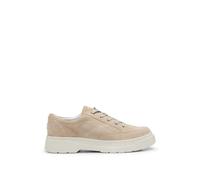 HUGO Men's Urian_Derb_sd Derby, Medium Beige, 8 UK