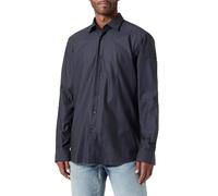 HUGO Men's Valerio Shirt, Dark Blue405,