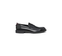 HUGO Leather loafers with penny trim - Style Varian_loaf_bo, 50548591 Black 9