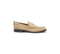 HUGO Mens Varian loaf Suede Loafers with Penny Trim Size 11