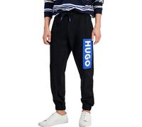 HUGO Men's Vertical Logo Cotton Sweatpants, Black Pepper, X-Large