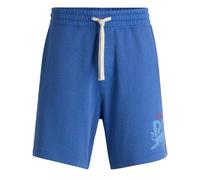 Hugo Mens Washed Elasticated Waist Relaxed Fit Sweat Shorts GT19549
