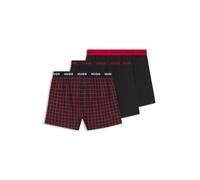 HUGO Men's Woven Boxer Triplet 10267988 0 Shorts, Open Miscellaneous, L
