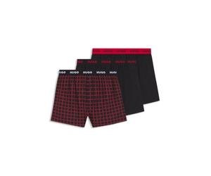 HUGO Men's Woven Boxer Triplet 10267988 0 Shorts, Open Miscellaneous, M