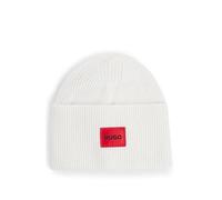 HUGO Men's Xaff 6 Beanie, Natural, ONESI