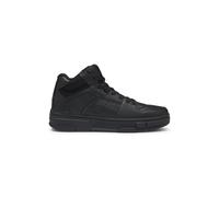 HUGO Mens Yarrow hito High-top Trainers with mesh Trims Size 7 Black
