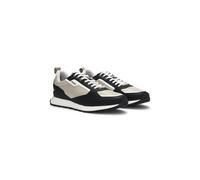 HUGO Mixed-material trainers with ripstop and faux leather - Style Icelin_Runn_puny, 50536207 Light Beige 5