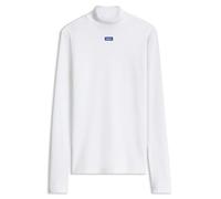 HUGO Mock-Neck Logo Top