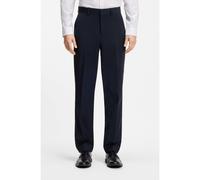 HUGO Modern-fit trousers in a performance-stretch wool blend - Style Tom253X-MH, 50540150 Dark Blue 30R