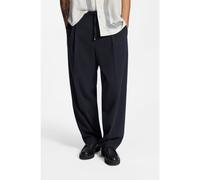 HUGO Modern-fit trousers in performance-stretch seersucker - Style Tari263X-H, 50565915 Dark Blue 38R