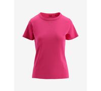 HUGO Modern Logo Short Sleeve T-Shirt Pink Women - XS