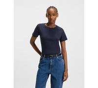 HUGO Modern Logo T-shirt short sleeve dark blue Women - S