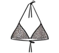 Hugo Monogram Triangle 10269296 Red Bikini Top White,Black XL Woman