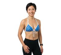 Hugo Monogram Triangle 10269296 Red Bikini Top