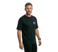 HUGO All-Gender Cotton-Jersey T-Shirt with Heart Logo Black