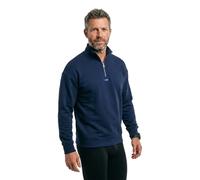 Hugo Neeler 10249110 Blue Half Zip Sweatshirt