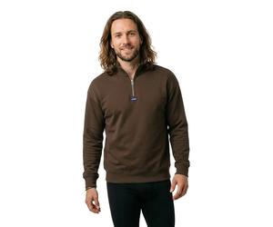 Hugo Neeler 10249110 Blue Half Zip Sweatshirt