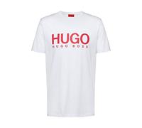 Hugo Nico Blue Short Sleeve T-shirt Black L Men