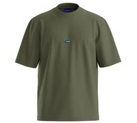 Hugo Nieros 01 Blue Short Sleeve T-shirt Green S Men