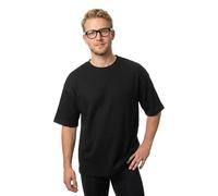 Hugo Nuwaffle 10268873 Blue Short Sleeve T-shirt Black XL Men