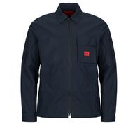Hugo Emmond 10246344 Red Long Sleeve Shirt Blue M Men