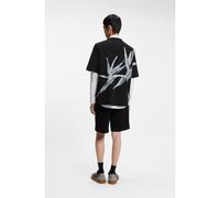 HUGO Mens Oversized Dariso T-Shirt - Colour: 001 Black - Size: Medium