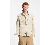 HUGO Oversized-fit overshirt in ecru denim - Style Ekynone, 50560699 Natural XXL