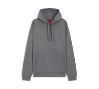 HUGO Oversized Hoodie Aus Baumwoll-terry Mit Reflektierendem Logo