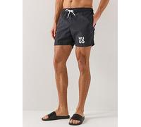 Hugo Men's Swim Shorts, Black 001, XXL