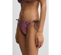 HUGO Patterned bikini bottoms with branded ties - Style PURE_SIDE TIE, 50540662 Patterned XL
